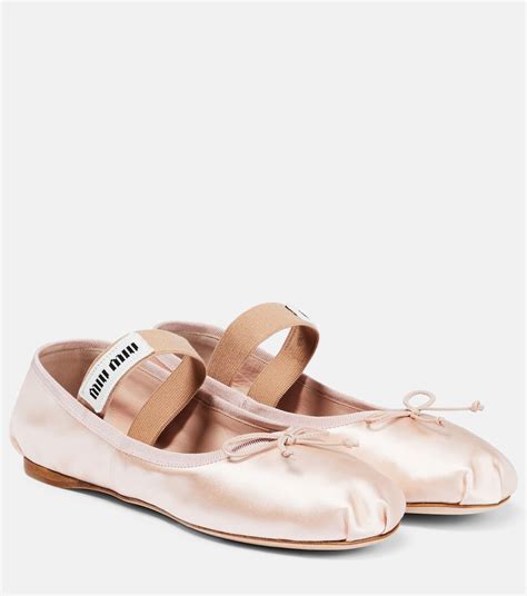 miu miu ballet flats pink|miu michael shoes.